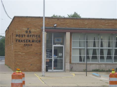 fraser mi post office|More.